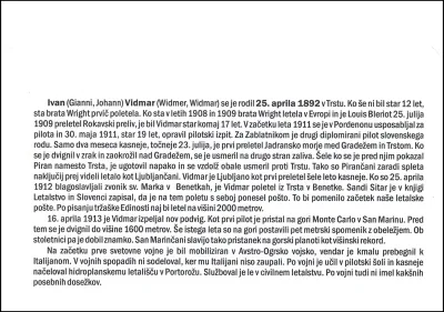 125 LET ROJSTVA IVANA VIDMARJA 1892 - 2017